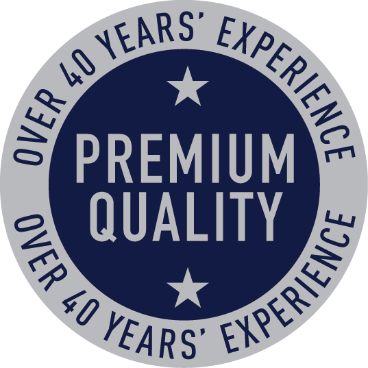 Over 45 Years Experience - Premium Quality